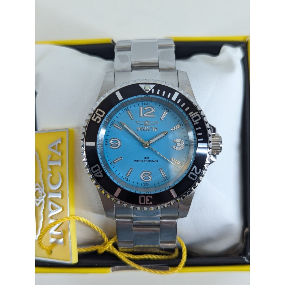 Invicta Specialty Rowan 69483 Mens Watch 40mm Stainless Steel Blue Dial New - Picture 3 of 12